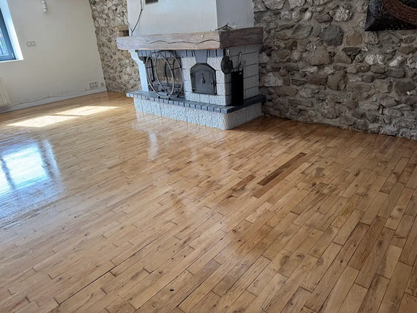 Parquet vitrifié