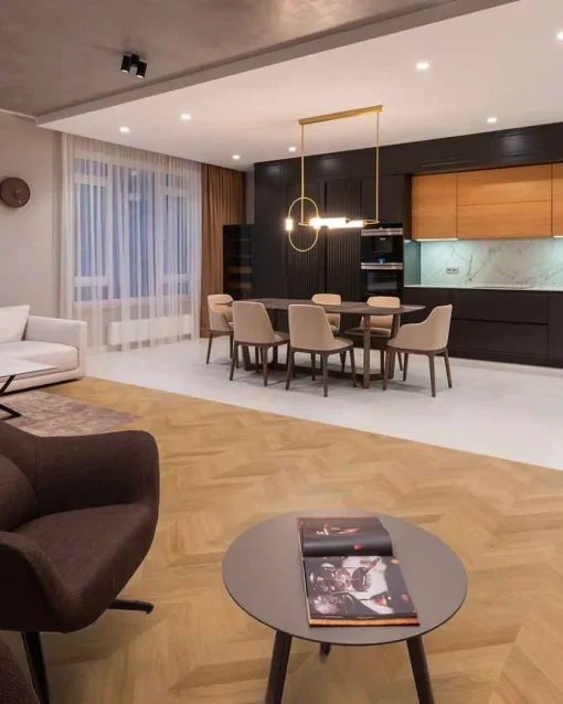 image de parquet dans un appartement